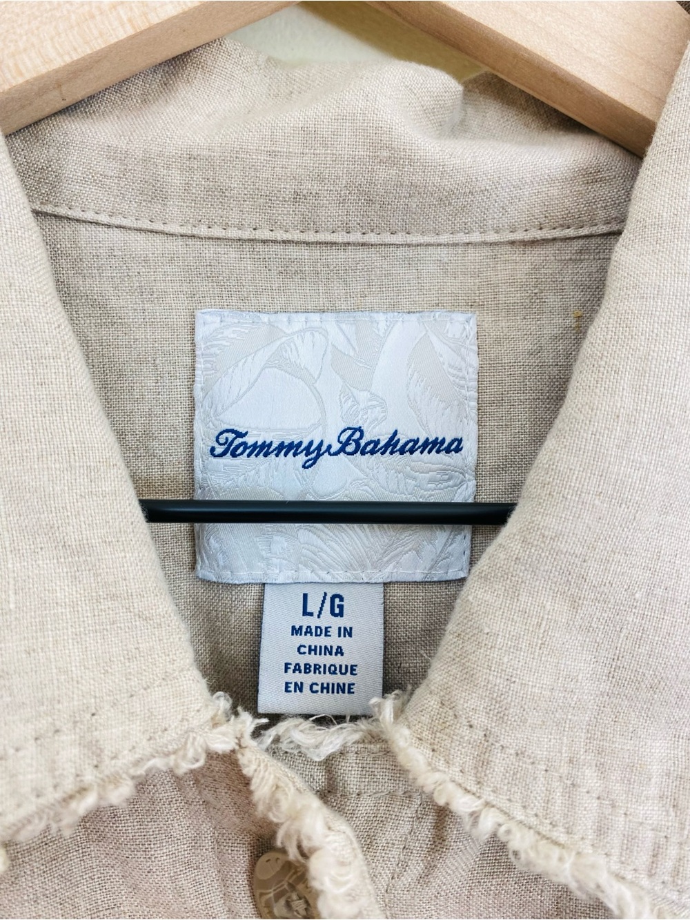 Tommy Bahama Women’s Large Linen Jacket Quiet Luxury Euro Summer Boho Natural - Picture 5 of 12